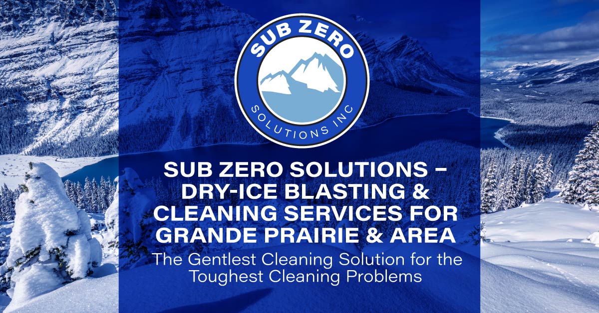 Dry Ice Blasting Edmonton, Calgary, Fort McMurray AB 1-780-728-7140